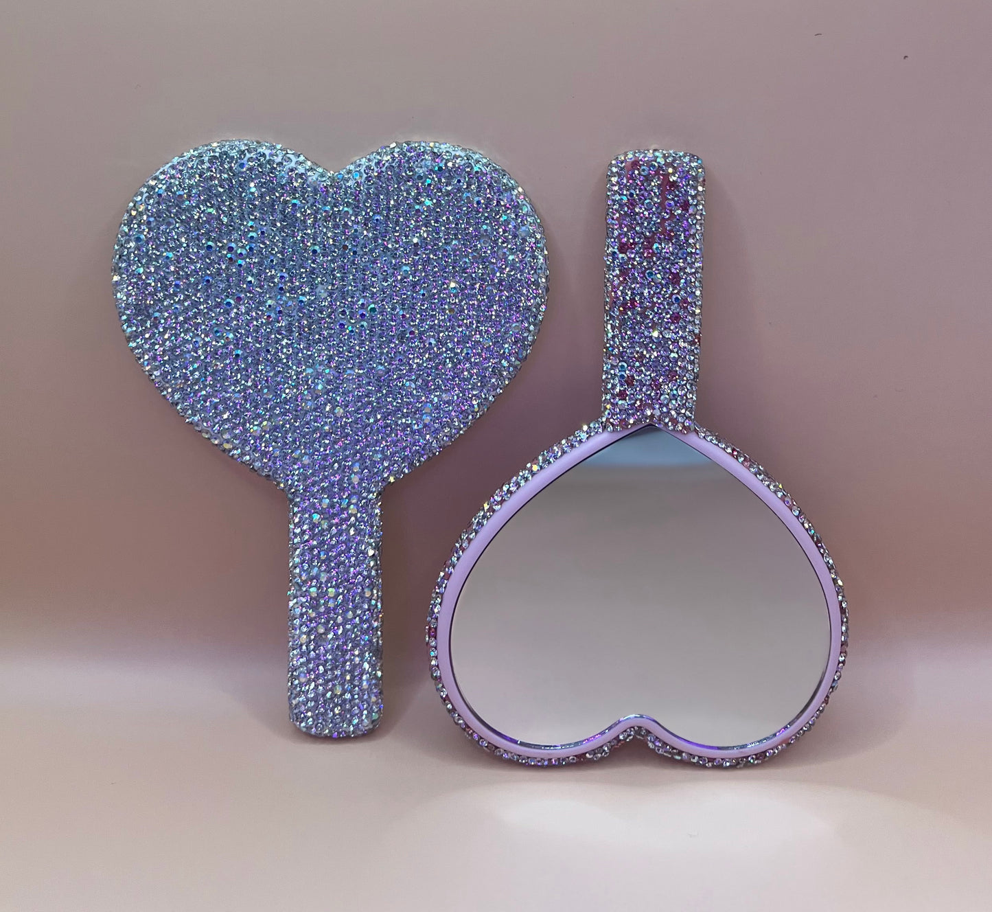 Heart-Shaped Diamond Mirror - MAB Lash