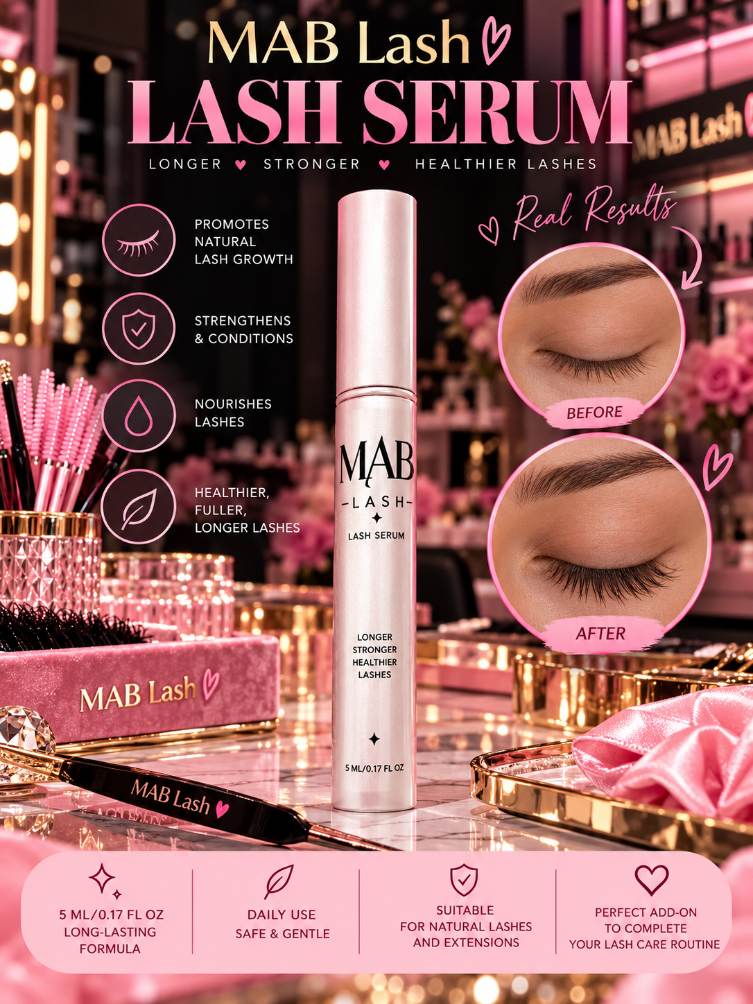 MAB Lash Miracle Growth Serum