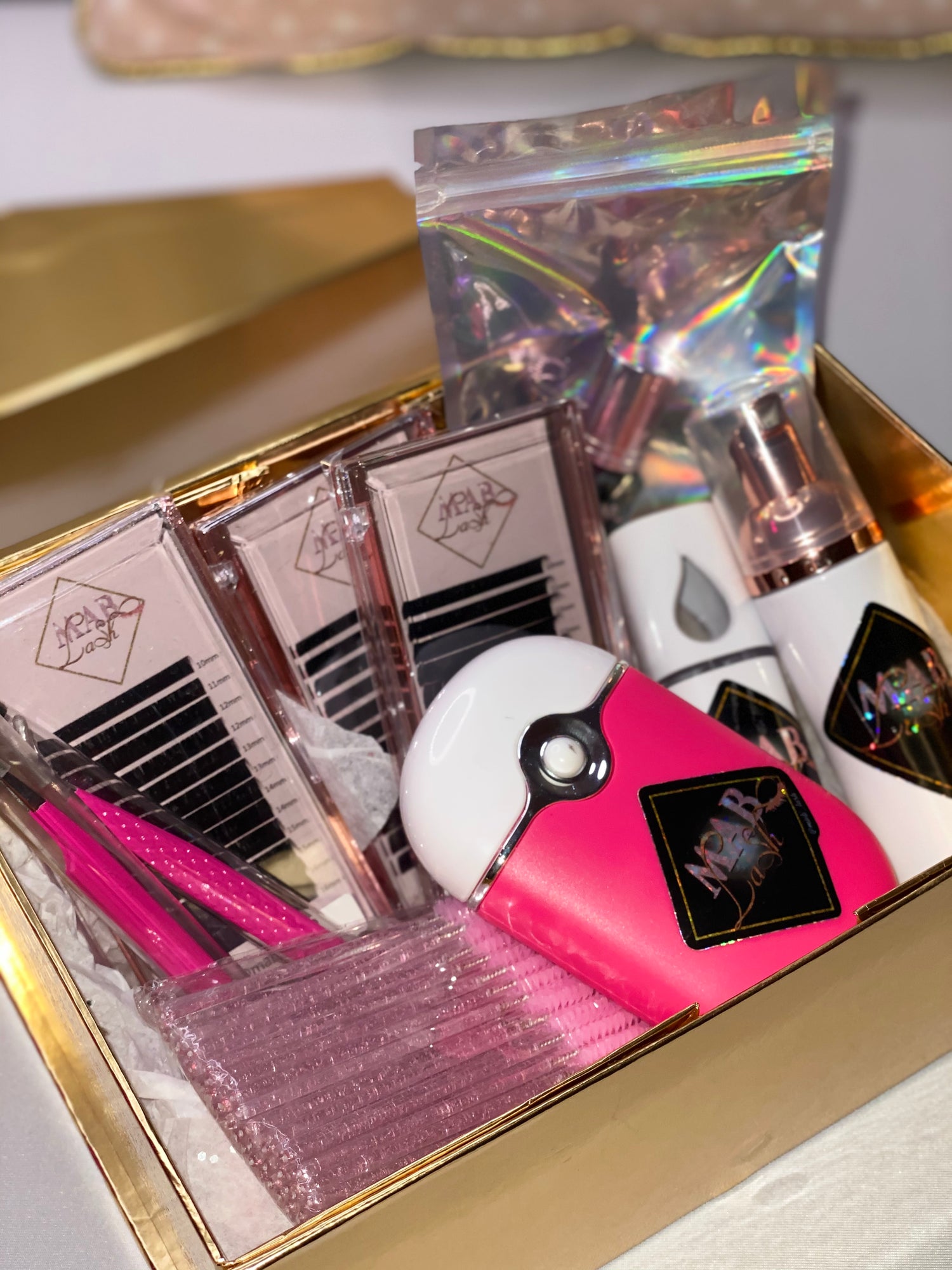 Variety of our high-quality, cruelty-free, and vegan lash products
