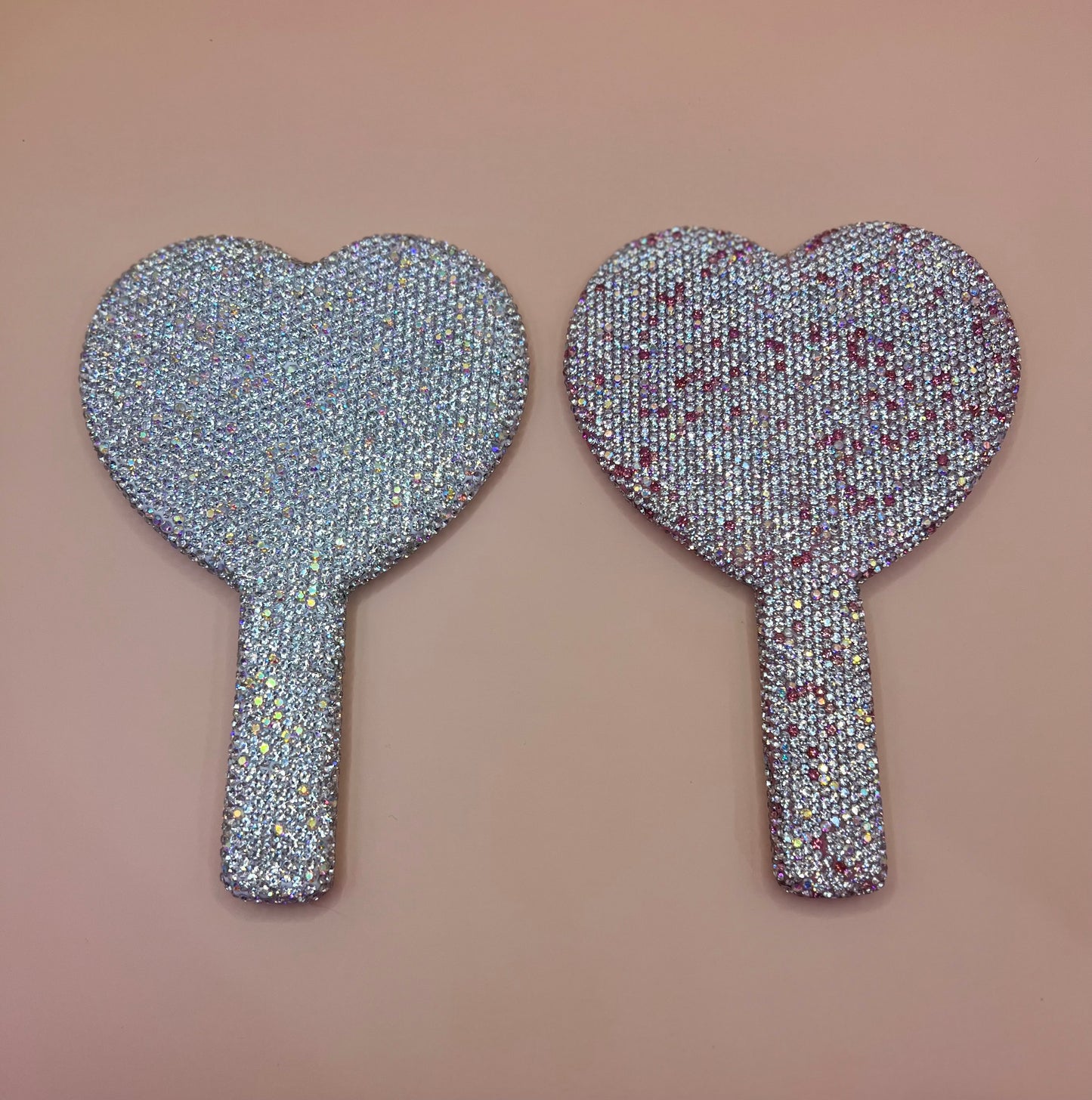 Heart-Shaped Diamond Mirror - MAB Lash