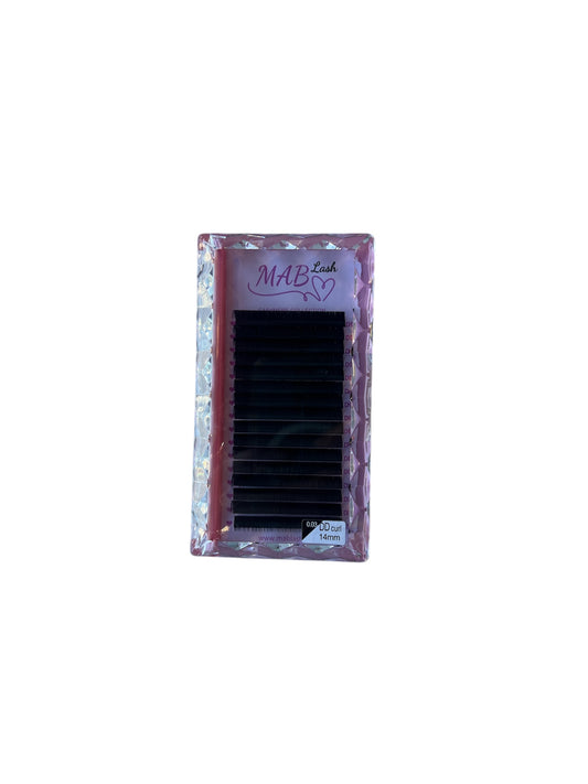 16-Row Classic Lash Trays - 0.18 - MAB Lash